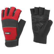 Рукавиці захисні для велосипедистів безпалі YATO: штучна шкіра, поліуретан, спандекс, розмір 11 [12]