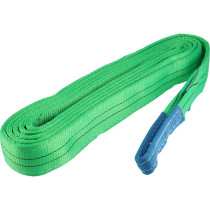 Строп пасовий з поліестеру VOREL 2 петлі по 30 см, заг. l=6 м, шир.- 60 мм, макс. навантаж- 2 т [15]