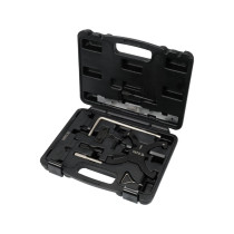 Фіксатори ГРМ бензинових двигунів авто групи FORD (1.6 Ti-VCT, 1.5/1.6 VVT) YATO: набір 9 елем.