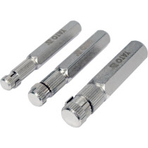 Знаряддя для викручування ніпелів YATO 3/8", 1/2", 3/4", 3 елем. [6/24]