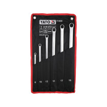 Ключі торцеві подовжені з тріщаткою YATO M 8-19 мм YT-50385