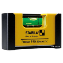 Рівень-міні магнітний STABILA Pocket PRO Magnetic 7 х 2 х 4 см