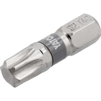 Насадка викруткова YATO; "TORX" T40 х 25 мм. шпиндель 6-гран- 1/4", покрита нікелем, 2 шт.[10]