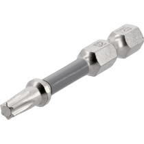 Насадка викруткова YATO; "TORX" T25 х 50 мм. шпиндель 6-гран- 1/4", покрита нікелем, 2 шт.[10]