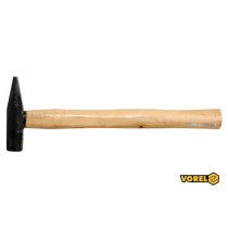 Молоток слюсарний VOREL з дерев'яною ручкою 1 кг