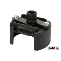 Ключ до оливного фільтру розвідний YATO Ø80-105 мм під вороток з квадратом 1/2"