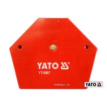 Струбцина магнітна для зварювання YATO 111 х 136 х 24 мм 34 кг