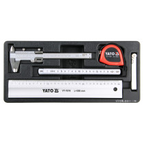 Вклад до інструментальної шафи YATO вимірювальні інструменти 5 шт