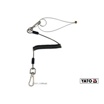 Мотузка стяжна для збереження інструментів YATO 1 мм x 52-170 мм 2 кг + 2 карабіни