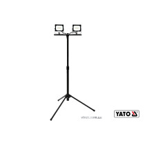 Прожектори з SMD-діодами YATO 2 x 20 Вт 2 x 1800 лм на штативі 0.6-1.2 м