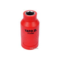 Головка торцева шестигранна діелектрична YATO 3/8" М8 х 45/28 мм VDE до 1000 В