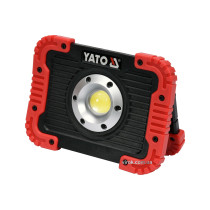 Прожектор світлодіодний акумуляторний YATO Li-Ion 3.7 В 4.4 АГод 10 Вт 800 лм