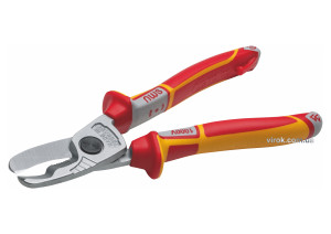 Ножиці NWS 210 мм для кабелю Al/Cu 25 мм з ізольованими ручками VDE до 1000 В
