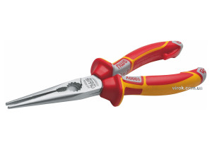 Щипці подовжені NWS з ізольованими ручками VDE до 1000 В 205 мм