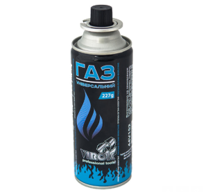 Балон газовий 1-разовий VIROK з цанговим з'єднанням 220 г