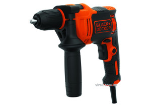 Дриль ударний Black+Decker 550 Вт + кейс