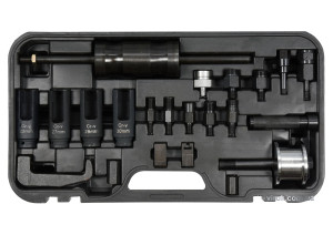 Знімачі форсунок ударні з насадками YATO сумісні з BOSCH/DELPHI/DENSO/SIEMENS 22 шт