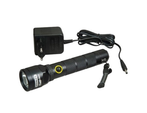 Ліхтар світлодіодний акумуляторний STANLEY"FATMAX ALUMINIUM TORCH RECHARGEABLE" в алюмін. корпусі