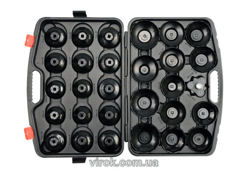 Набор торцевых ключей для монтажа оливного фильтра YATO 3/8" 10 мм 30 шт