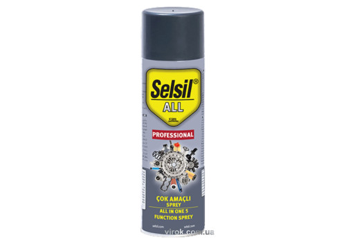 Спрей многоцелевой для защиты и чистки поверхностей SELSIL 200 мл