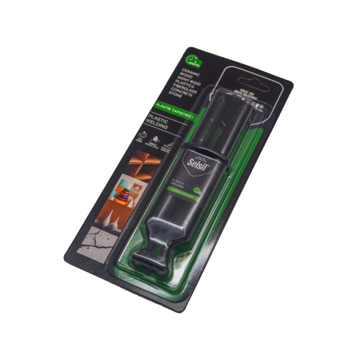 Клей 2-компонентний епоксидний SELSIL для пластику  28g  20V252