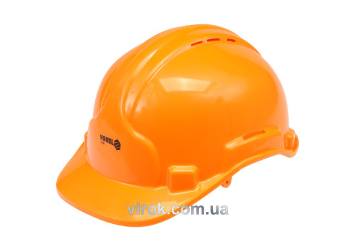Каска для защиты головы VOREL оранжевая