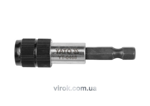 Магнитный держатель для отверточных насадок YATO быстросменный 1/4" 60 мм