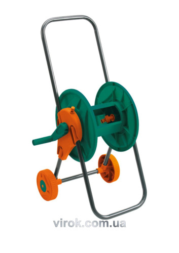 Тележка на колесах с катушкой для шланга FLO 5/8"-45 м 1/2"-60 м