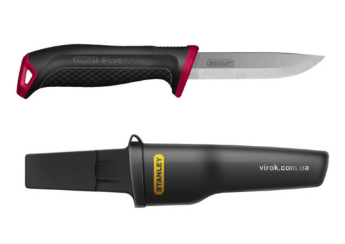 Нож STANLEY "FatMax" универсальный с лезвием из углеродистой стали 2.5 мм 90 мм