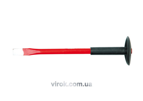 Зубило VOREL с резиновой ручкой 300 мм