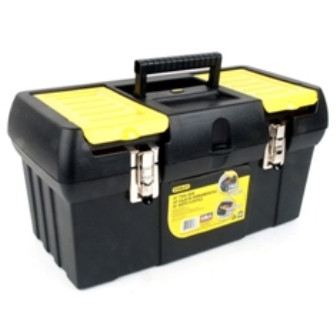 Ящик для инструментов пластиковый STANLEY 41 х 20 х 18.5 см с 2 органайзерами и лотком и металлическими замками