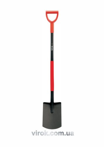 Лопата штыковая с металлической ручкой YATO 19.5 x 28.5 х 120 см