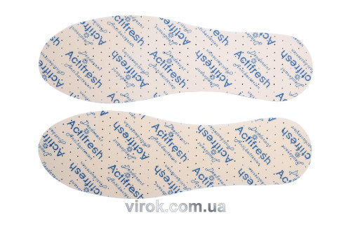 Стелки для обуви VOREL антибактериальные с размером 41/42