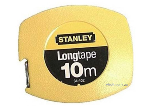 Рулетка стальная STANLEY "LongTape" 10 м х 9.5 мм