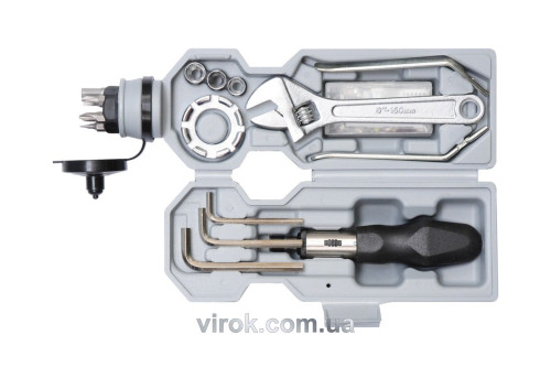 Инструменты для ремонта велосипеда VOREL с криплением к раме 18 шт