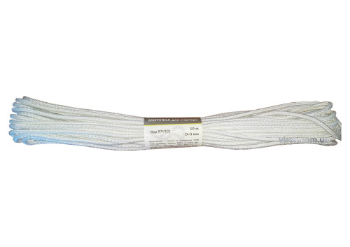 Мотузка для стартера TM VIROK, d=3,0 мм, довжина 10 м, біла