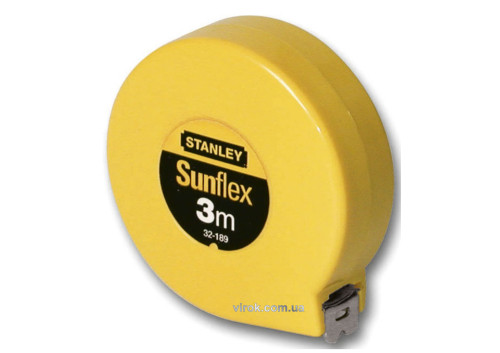 Рулетка STANLEY "Sunflex" 3 м х 12.7 мм