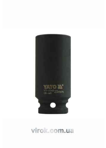 Головка торцевая ударная шестигранная YATO 1/2" М25 х 78 мм