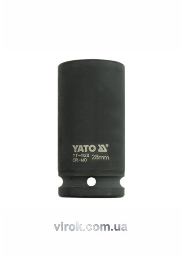 Головка торцевая ударная шестигранная YATO 3/4" М28 х 90 мм