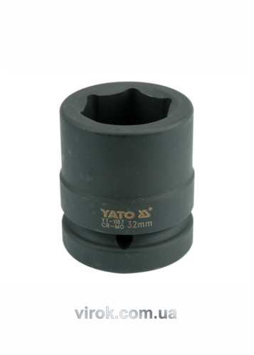 Головка торцевая ударная шестигранная YATO 1" М32 х 61 мм