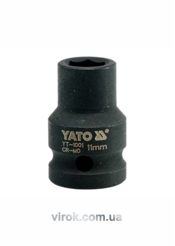 Головка торцевая ударная шестигранная YATO 1/2" М11 х 39 мм