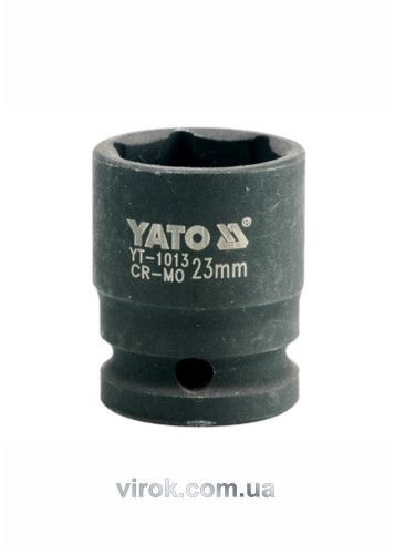 Головка торцевая ударная шестигранная YATO 1/2" М23 х 39 мм