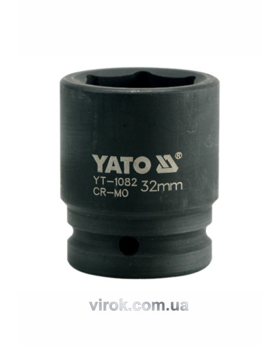 Головка торцевая ударная шестигранная YATO 3/4" М32 х 56 мм