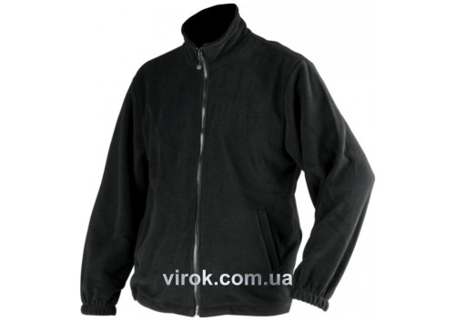 Куртка флисовая YATO черная, размер L