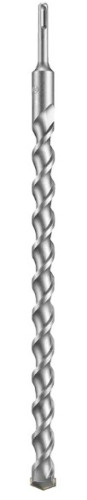 Свердло по бетонІ, камінні SDS+ з 2 пругами AEG, Ø= 24 мм, l= 460/365 мм