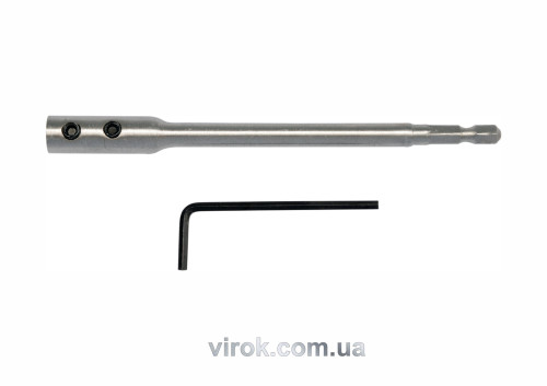 Удлинитель для перьевых сверл с шестигранным хвостовиком 1/4" YATO 12.2 х 150 мм