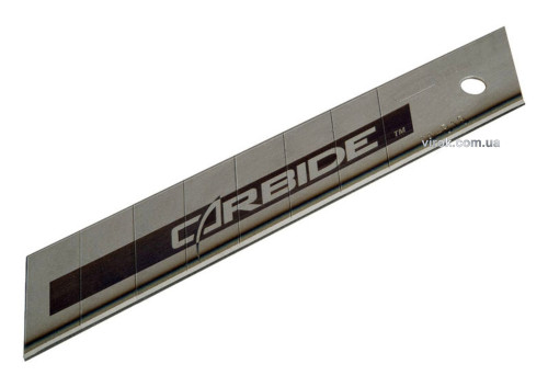 Лезвие с карбид-вольфрамовым напилением STANLEY "Carbide" 18 мм 5 шт