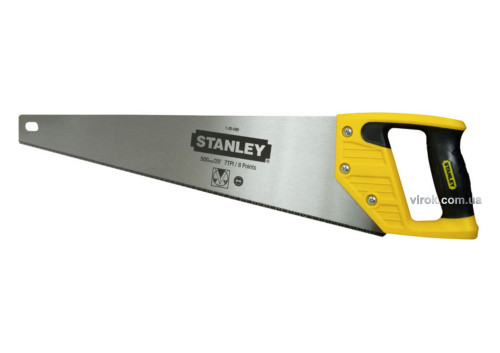 Ножовка по дереву STANLEY "OPP" с закаленными зубами 500 мм 7TPI