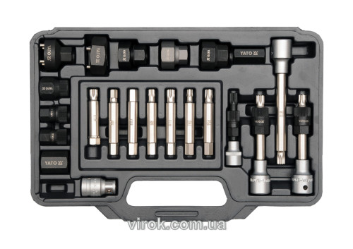 Набор инструментов для ремонта автомобильных генераторов YATO 22 шт