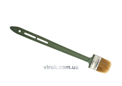 Кисть малярная радиаторная VIROK с пластиковой ручкой 25 мм